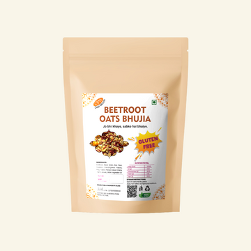 Beetroot & Oats Bhujia — Crunchy, Fiber-Rich Healthy Snack